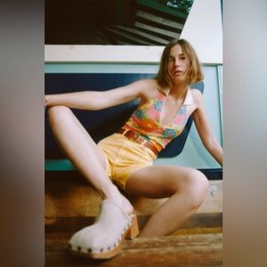 Zara Multicolor Halter Top